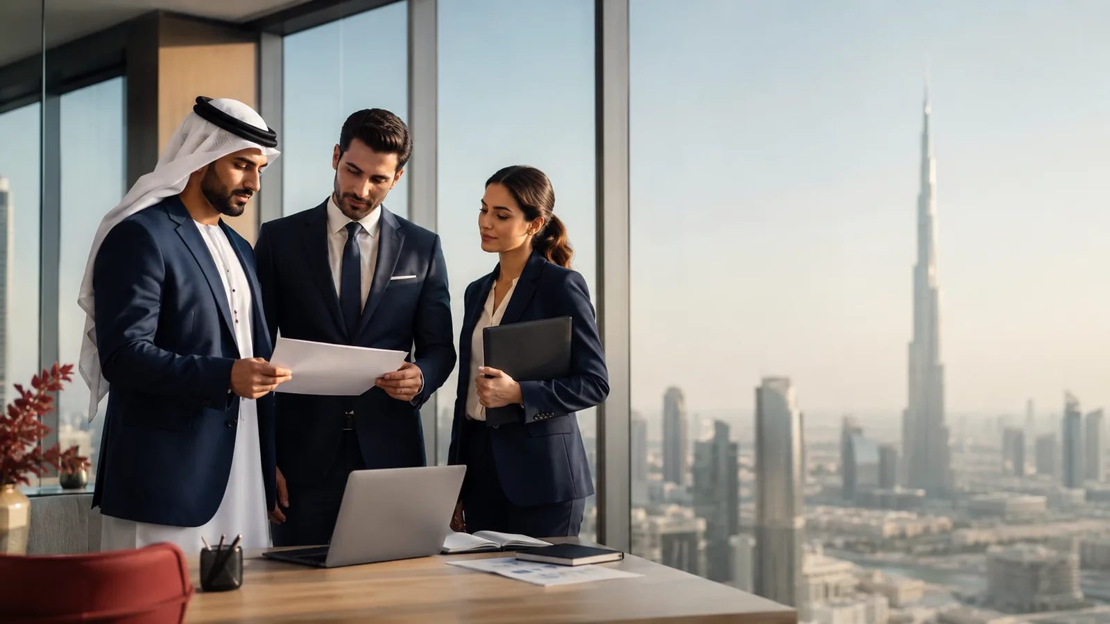 Avyanco corporate PRO and government services team in Dubai