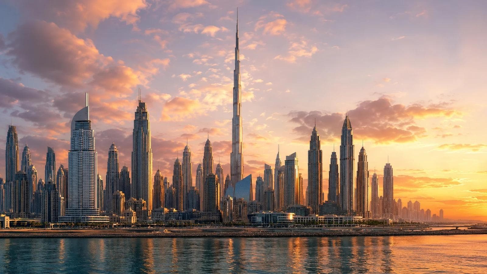 UAE skyline at golden hour representing UAE offshore jurisdictions