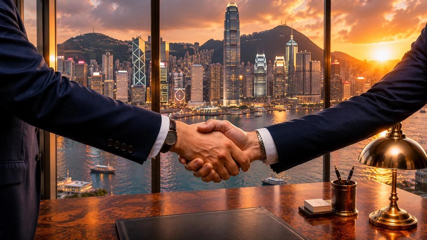 Avyanco advisor closing a Hong Kong company formation engagement